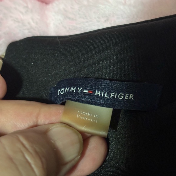 Tommy Hilfiger Classic Black Midi Dress size 6 black tie - Picture 8 of 10